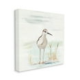 thumbnail image 3 of Sandpiper Bird Beach Grass Sprigs Animals & Insects Graphic Art Gallery Wrapped Canvas Print Wall Art, 3 of 7