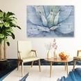 thumbnail image 3 of IDEA4WALL Botanical Canvas Wall Art Photograph of Lovely Green Succulent Canvas Prints Modern Home Wall Decor - 32x48 inches, 3 of 4
