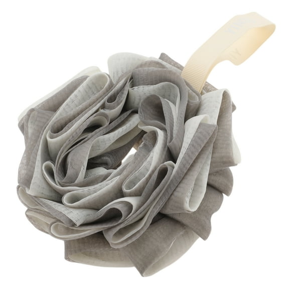 Unique Bargains Convenient Bath Shower Loofah Sponge 1 Pc Gray