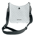 thumbnail image 4 of Michael Kors by Michael Kors Women's PVC Messenger Handbag, Bright White Mk, 4 of 5