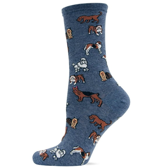 Hot Sox Women’s Conversation Starter Novelty Casual Rubber Socks