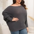 thumbnail image 4 of Babysbule Womens Fall Plus Top Sets Outfit Women's Casual Homewear Long-Sleeve Tops Trousers Turndown Collar Night Pajamas Suits, 4 of 8