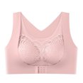 thumbnail image 2 of IROINNID Women's Bras Wire-Free Solid Lace Wrapped Chest Ice Silk Traceless Vest Thin Non Steel Ring Gathered Underwear, 2 of 8