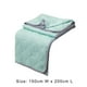 thumbnail image 3 of Edredn Refrescante, Suave, Transpirable Y Lavable, De Algodn, 152 X 203 Cm, Ligero, Lavable a Mquina, Ideal Para Dormir En Verano Y Para Acampadas, Paquete De 1, Blanco, UKHBMC, 3 of 9