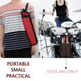 CashBeat Universal Drum Stick Bag, Red Drumstick Case Holder for All