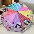 thumbnail image 4 of Sun Umbrella Moon Automatic and Sunshine Dual Use Women's Sun Protection UV Protection Rain Umbrella Small and Portable, 4 of 6