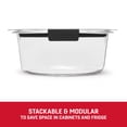 thumbnail image 5 of Rubbermaid Brilliance® Round Leak Proof Food Storage Container, 6.97 cup, 5 of 6