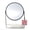 Matte Black, variant on American Dream Home Goods Mint Modern Marble 8.3” Round Matte Black Makeup Mirror, Tabletop Vanity Mirror