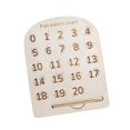 thumbnail image 4 of Tablero de práctica de madera para trazar para niños de 3, 4 y 5 años en edad preescolar A, 4 of 9