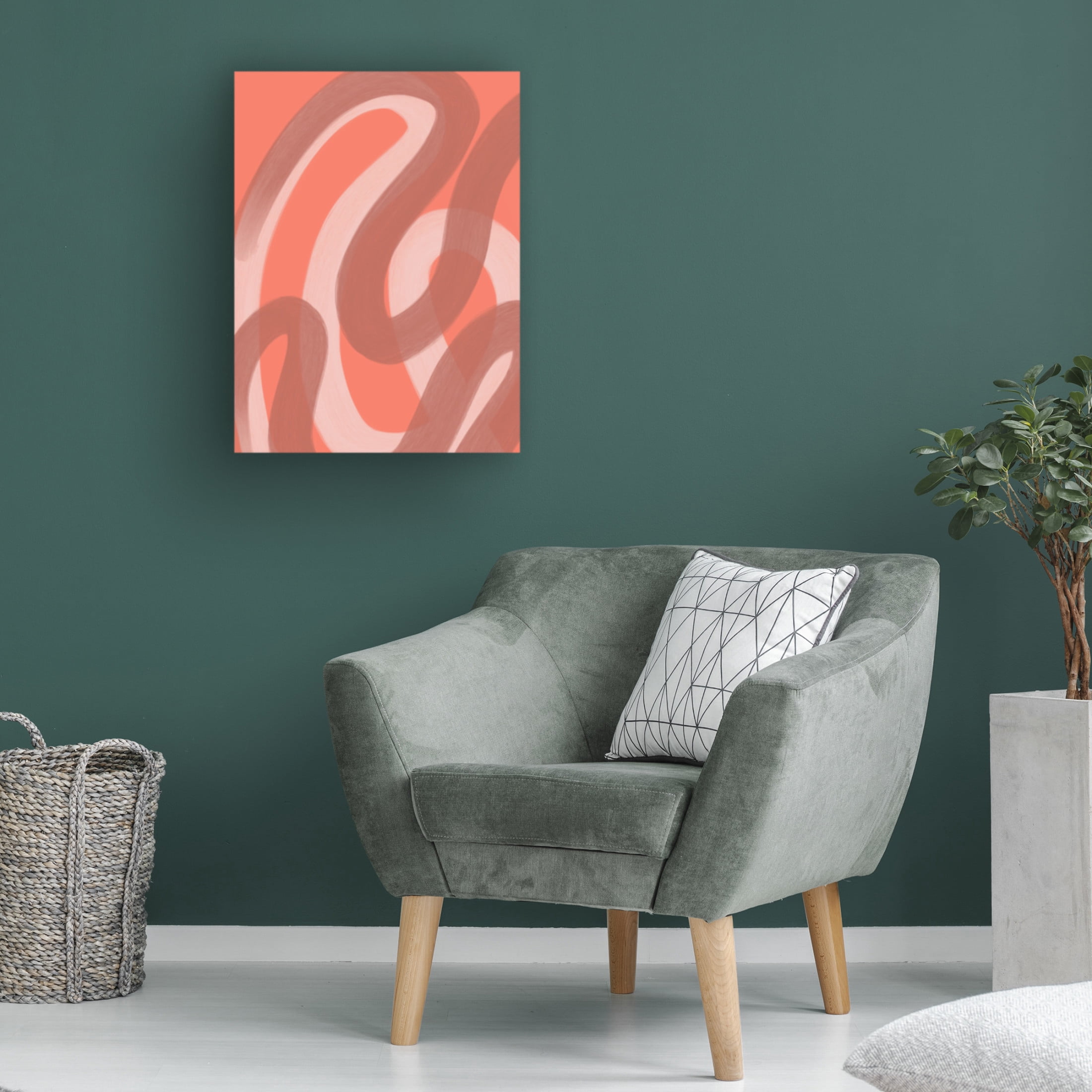 Trademark Fine Art Yopie Studio Coral V Canvas Wall Art