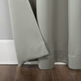 thumbnail image 6 of Sun Zero Nolan 1-Piece Energy Saving Blackout Grommet Curtain Panel, 40"X54", Silver Gray, 6 of 10