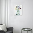 thumbnail image 3 of Inspire Creativity with Abstract Art 12X16inch Bouquet in Vase Floral Poster, Ideal Decor for Teen Girl's Bedroom or Bathroom, Stand-Out Picture Print, 3 of 7