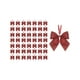 thumbnail image 2 of Adornos navideños, adornos navideños, regalos navideños, corbatas, adornos para árboles de Navidad, accesorios, lazos, regalos de fiesta, nudo de mariposa de poliéster., 2 of 6