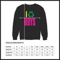 thumbnail image 7 of I Recycle Boys Puff Print Sweatshirt Funny Dating App Humor Single Independent Heart Breaker Relationship Crewneck, 7 of 7