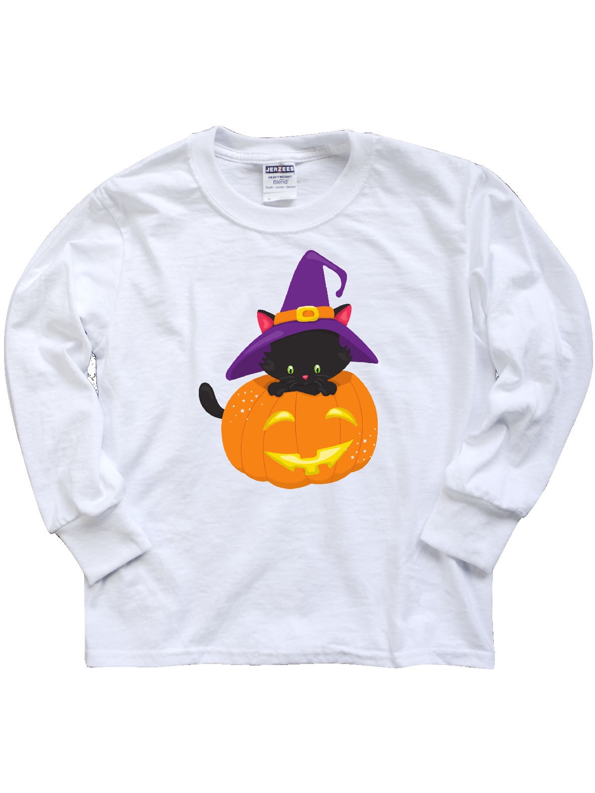 inktastic Halloween Cute Witch Hat Toddler Long Sleeve T-Shirt