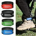 thumbnail image 2 of Stretchable Ankle Strap Adjustable Elastic Band Leggings for Bike Riding 2Pcs Elastic Bike Ankle Leg Wrap Cycling Bind Pants Bands Wide Stretchable Secure Ankle Strap for Cycling Jogging Camping, 2 of 10