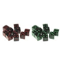 thumbnail image 1 of 20 piezas de dados punteados de 16 mm de 6 lados de plástico para accesorios de juego de rol Baoblaze Dados de acrílico, 1 of 8