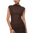 thumbnail image 1 of Remera sin mangas de malla transparente INLYRIC Cosnufy M, 1 of 6