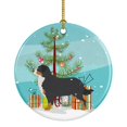thumbnail image 1 of Adorno de cerámica Caroline's Treasures Bernese Mountain Dog Feliz árbol de Navidad Modelo BB2937CO1, 1 of 1