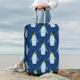 thumbnail image 4 of Uemuo Beautiful King Penguin Pattern Printed Washable Luggage Cover - Fashion Suitcase Protector Fits 18-32 Inch Luggage -X-Large, 4 of 9