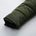 thumbnail image 5 of Mrzhqd Fashion Coat For Boy Toddler Long Sleeve Thicken Warm Long Sleeve Fall Winter Jacket Coat Army Green Size Xxl, 5 of 6