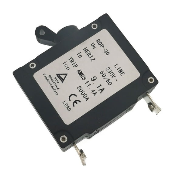 9.1A Electric Circuit Breaker for Honda GX160 Yamaha EF2600 Most 2KW 2.5KW 3KW 1800 2500 2600 Series Generator