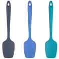 thumbnail image 1 of Juego de espátulas de silicona para cuchara raspador de goma flexible resistente al calor a 600 °F para cocinar mezclar hornear utensilios de cocina j, 1 of 8
