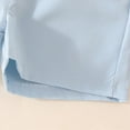 thumbnail image 6 of Baby Boy Easter Outfit Sets Cute Print Lapel Button-Down Shirt with Shorts Set Toddler Casual Clothes, 6 of 6