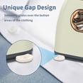thumbnail image 3 of Plancha de vapor portátil de viaje para ropa: Mini plancha de vapor portátil para ropa - Vaporizador de tela portátil profesional de tamaño pequeño para viaje, ideal para arrugas en camisas (beige), 3 of 5