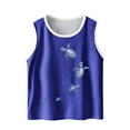 thumbnail image 3 of BLTIBY Girls Boys Tank Top Summer Sleeveless Funny T Shirt for Teen Infant Toddler Printed Round Neck Casual Fashion Tee Blouse Light Blue 6-7 Years, 3 of 9