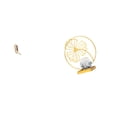 thumbnail image 6 of CarpNettore Folding Wall Hook Organizer with Leaf Statue Iron Figurine Decorative Coat Hanger for Bathroom Closet Office Bedroom Farmhouse, 6 of 8