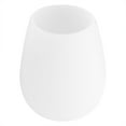 thumbnail image 1 of Copa de vino portátil de silicona BuyWeek transparente, 1 of 12