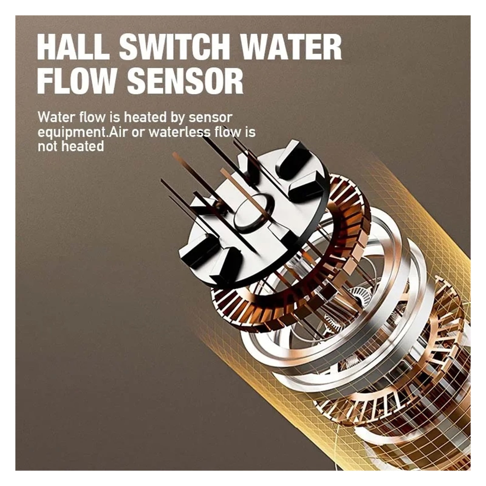 5500/7000W Instant Water Heater Smart Electric Shower Tankless Instant Water Heater Thermostat For Bathroom Kitchen ,Compact Design