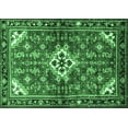 thumbnail image 1 of Ahgly Company Indoor Rectangle Persian Emerald Green Traditional Area Rugs, 7' x 10', 1 of 4