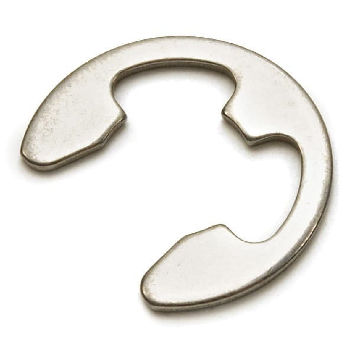 Zoro Select External Retaining Ring Assortment, Steel, Phosphate
