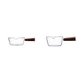 thumbnail image 1 of Ramen Bowl,Glass Cooking Pot Ramen Bowl Instant Noodles,Microwave Soup Noodle Pot Cooker Bowl,Fruit Salad Bowl Mini Coffee ,Glass Sauce Cup Wood Handle Kitchen BLESIY Cuenco de ramen, 1 of 8