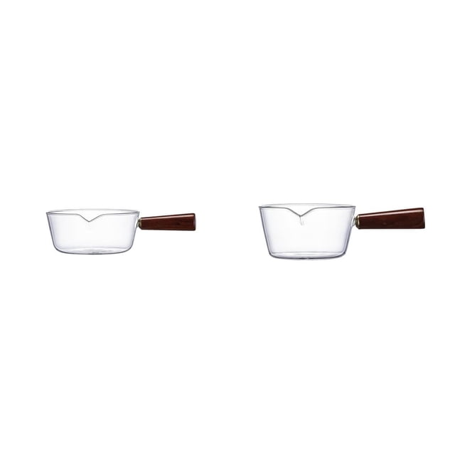 Ramen Bowl,Glass Cooking Pot Ramen Bowl Instant Noodles,Microwave Soup Noodle Pot Cooker Bowl,Fruit Salad Bowl Mini Coffee ,Glass Sauce Cup Wood Handle Kitchen BLESIY Cuenco de ramen