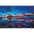 thumbnail image 3 of Podt, Martin 18x13 Black Modern Framed Museum Art Print Titled - Blue Hour II, 3 of 5