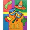 Fiesta Ole Invitations w/ Envelopes (8ct)