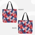 thumbnail image 2 of Fotbe American Stars2 Bolsa Tote con Estampado para Mujer, Bolsos con Cremallera, Bolsa de Hombro Casual de Gran Capacidad con Bolsillos Internos, 2 of 7