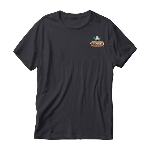 Playera Simpsons Talla CH Manga Corta Negro