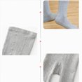 thumbnail image 5 of TOWED22 Baby Girls Cable Knit Tights Toddler Seamless Stretchy Footed Leggings Kids Winter Warm Stockings, 5 of 5