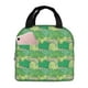 thumbnail image 1 of Easygdp Crocodile And Bush Bolsa Térmica Premium - Tela Oxford Impermeable, Gran Capacidad, Bolsillo Frontal, Unisex para Trabajo, Escuela, Actividades al Aire Libre y Picnics, 1 of 8