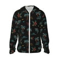 thumbnail image 2 of Lsque Hawaiian Style UPF 50+ Lightweight Sun Protection Men's Women's Long Sleeve Shirt, Hoodie Performance -XX-Large, 2 of 9