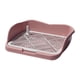 thumbnail image 4 of Soporte para almohadillas de entrenamiento para mascotas, orinal para perros de interior, almohadillas reutilizables y cómodas para orinal para perros Rosa, 4 of 10