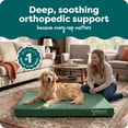 thumbnail image 2 of FurHaven | Deluxe Convolute Orthopedic Oxford Indoor/Outdoor Water-Resistant Pet Bed for Dogs & Cats, Forest, Jumbo, 2 of 9