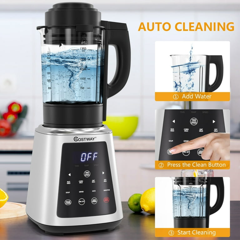 Ally Easy ~ side Costway Professional Countertop Blender 8-in-1 Smoothie Soup Blender with Timer - Walmart.com Ally Easy ~ side Costway Professional Countertop Blender 8-in-1 Smoothie Soup Blender with Timer - Walmart.com