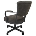 thumbnail image 3 of Set of 4 - Miami Swivel Metal Caster Chairs on Reading Base, 3 of 3