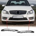 thumbnail image 2 of Car Front Fog Light Grille Trim for Mercedes Benz W204 C200 C280 C350, 2 of 5