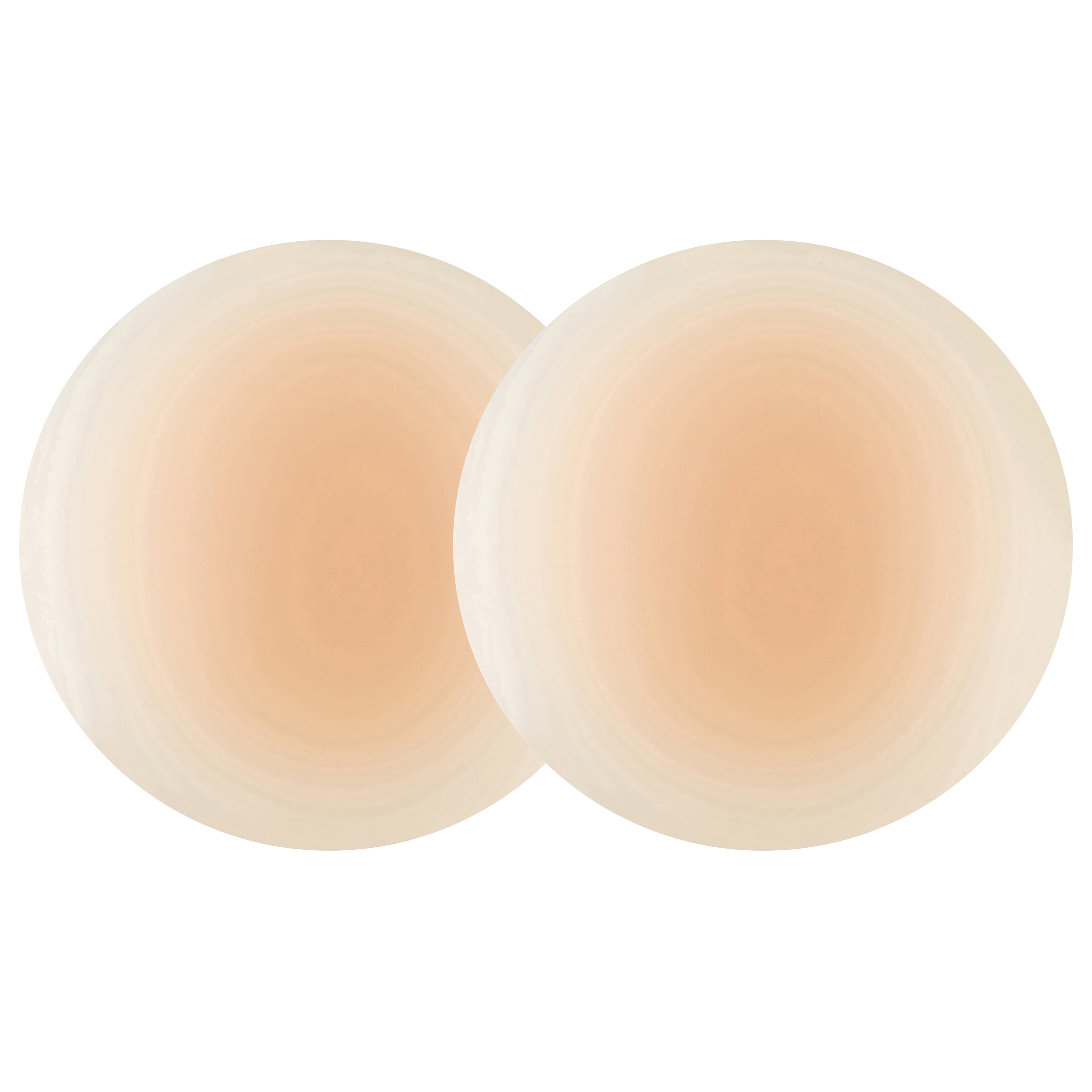 Positively BRA+ZEN Reusable Silicone Padded Adhesive Nipple Covers Pasties, Cup Size A-C